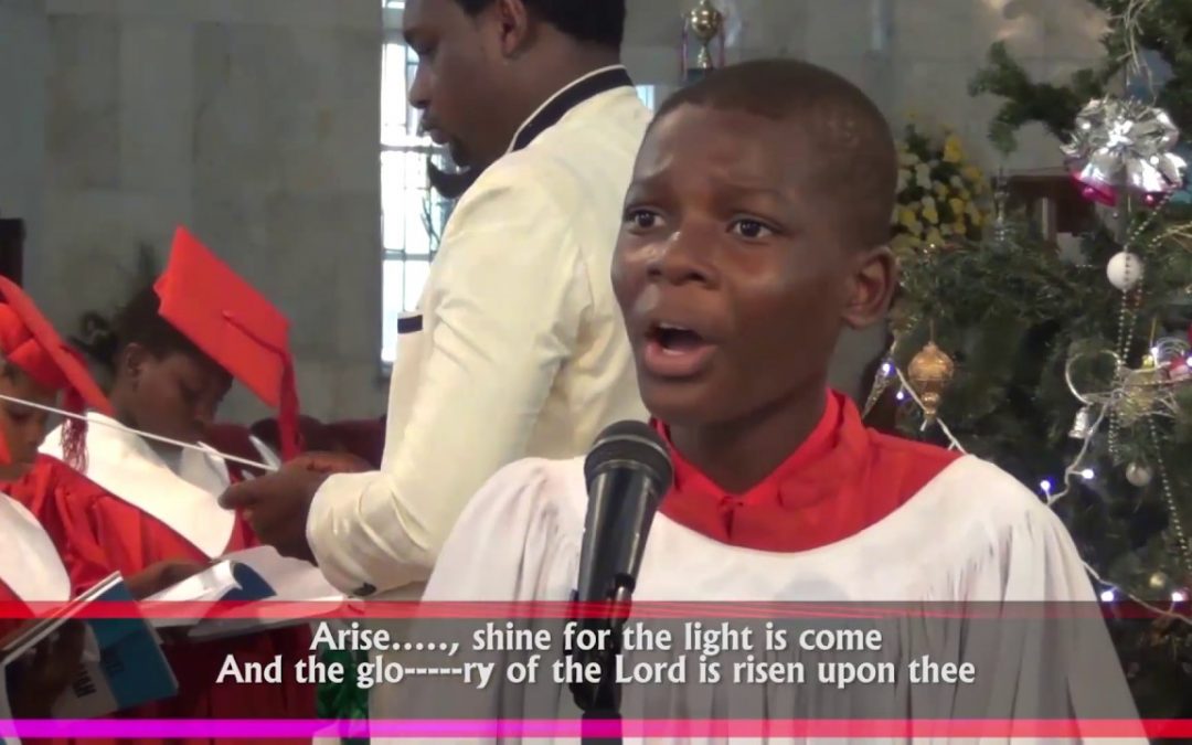 [Video+Lyrics] O Thou that Tellest Good Tidings to Zion