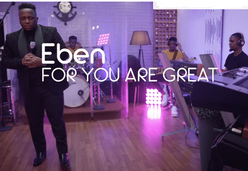Video+Lyrics For you are great by Eben