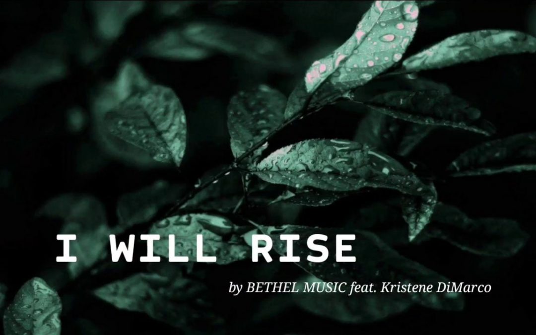 Video+Lyrics: I Will Rise – Bethel Music ft Kristene Dimarco